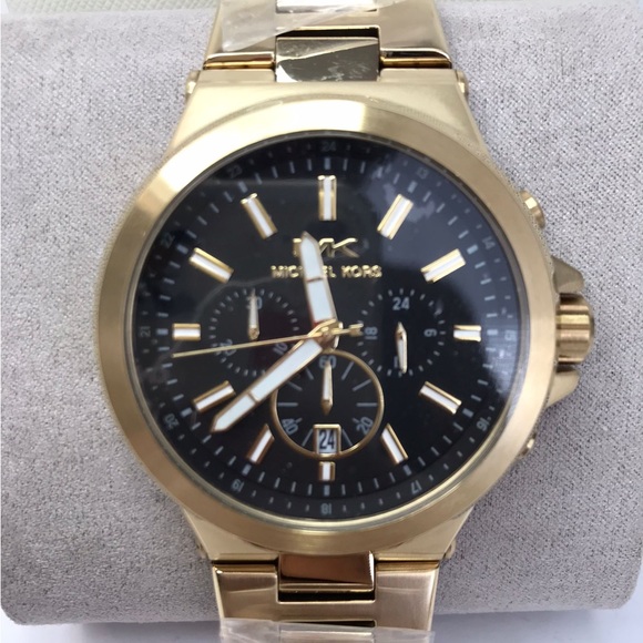 New Authentic Michael Kors MK8731 Dylan Chronograph Round Adult Male Watch - Picture 7 of 16